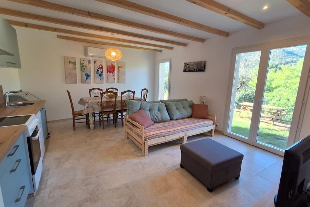 Sous Le Grand Pin Gites Eden En Cevennes Anduze Ngoại thất bức ảnh