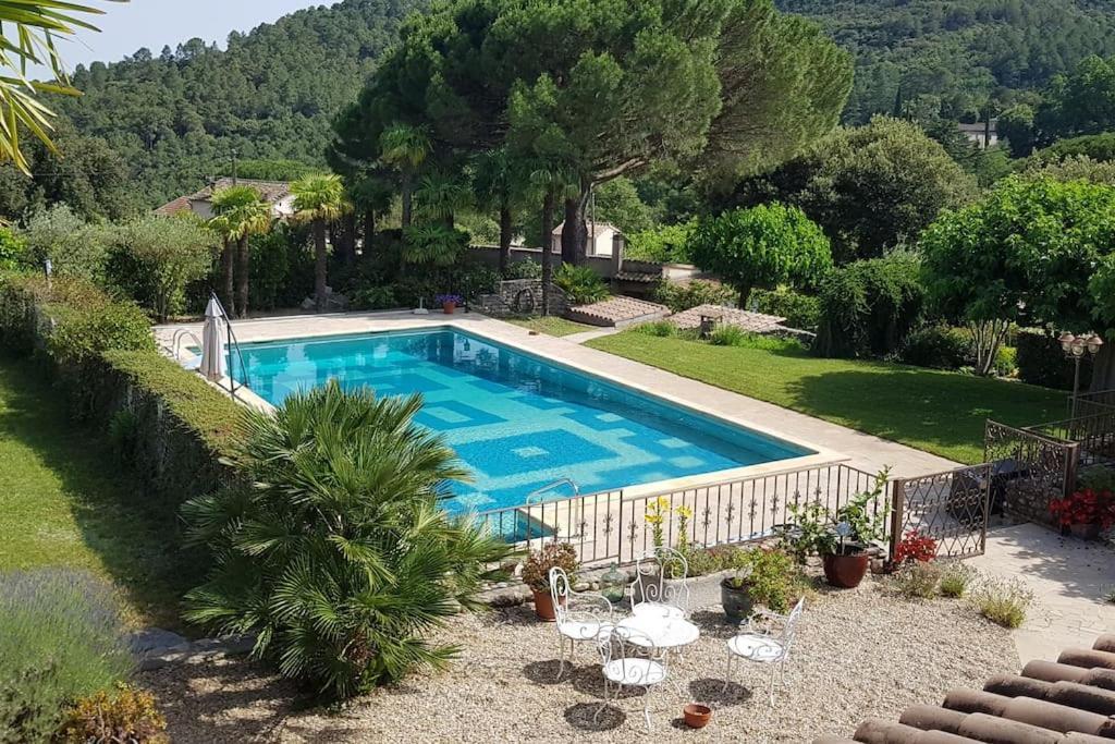 Sous Le Grand Pin Gites Eden En Cevennes Anduze Ngoại thất bức ảnh