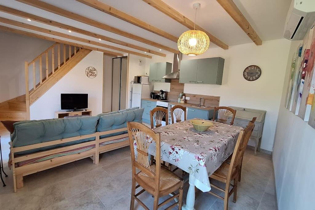 Sous Le Grand Pin Gites Eden En Cevennes Anduze Ngoại thất bức ảnh