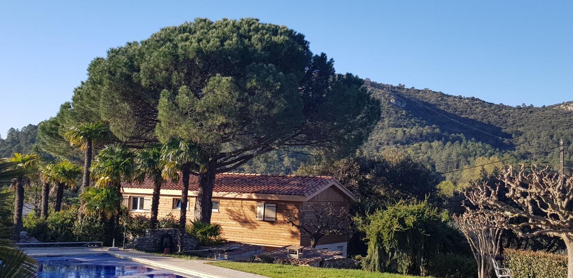 Sous Le Grand Pin Gites Eden En Cevennes Anduze Ngoại thất bức ảnh